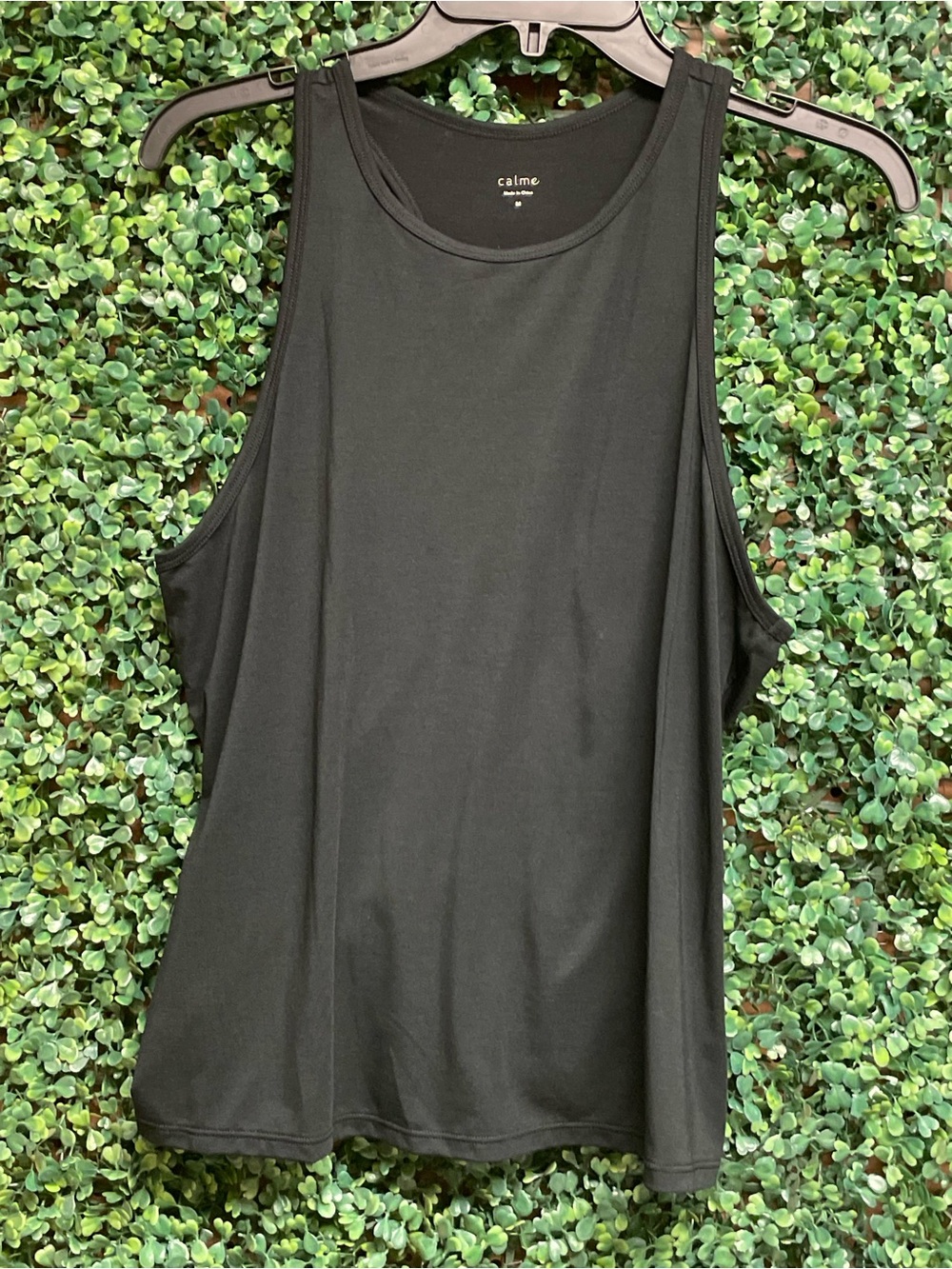 Johnny Was Calme - Ease Racerback Tank - NWoT - Black - Medium